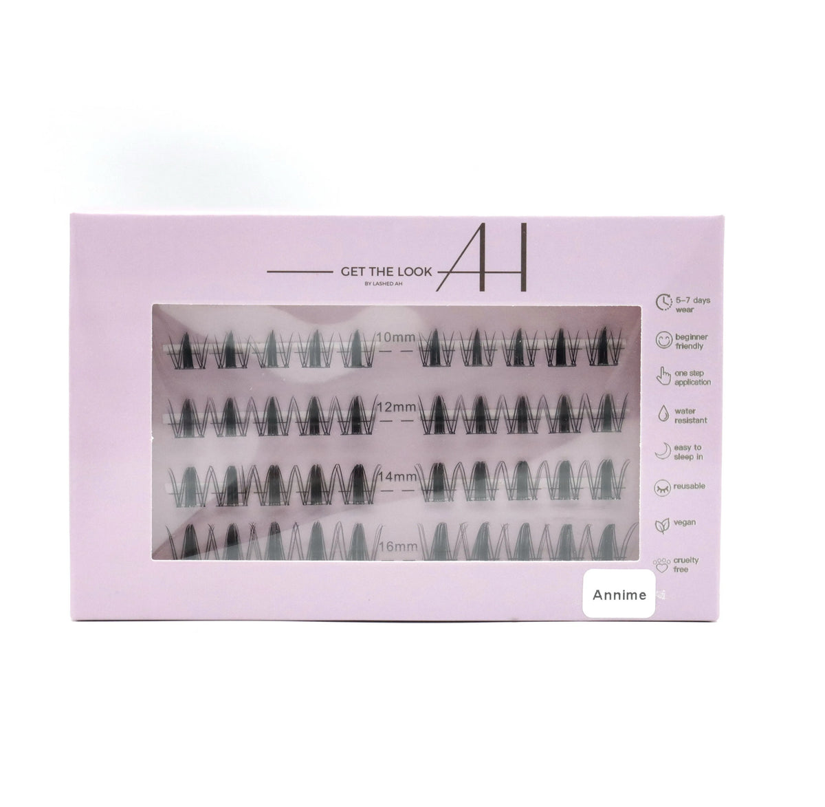Pre glue Kylie animme lashes